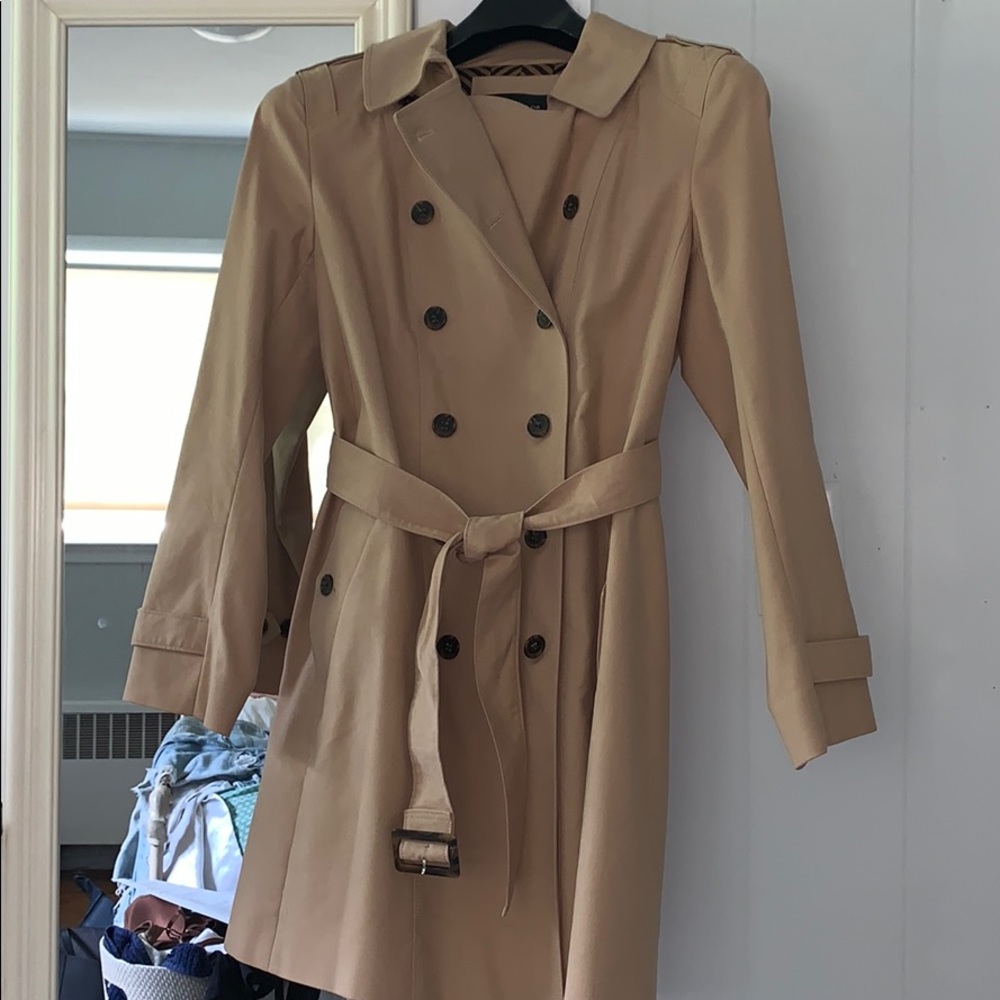 Ann Taylor Double Breasted Trench Coat